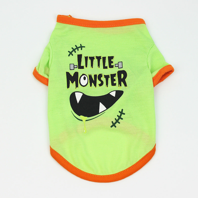 HKM-2524733 Cartoon Printed Dog T-Shirt in Various Colors and Comfortable Materials