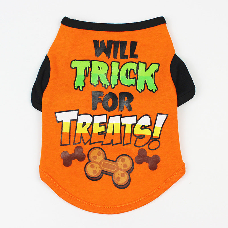 HKM-2524733 Cartoon Printed Dog T-Shirt in Various Colors and Comfortable Materials