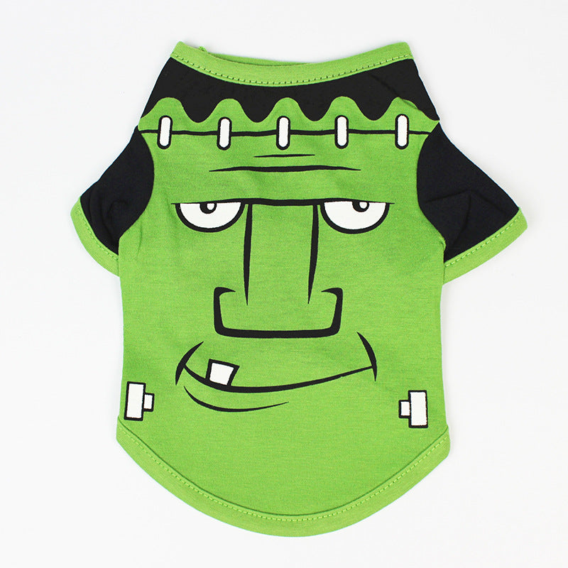 HKM-2524733 Cartoon Printed Dog T-Shirt in Various Colors and Comfortable Materials