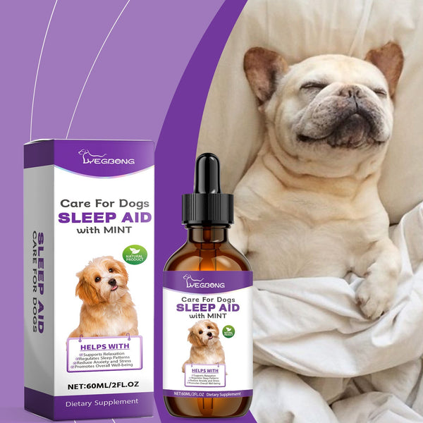 HKM-2526013 Dog Sleep Drops for Calm and Restful Nights - 60ml Nursing Drops