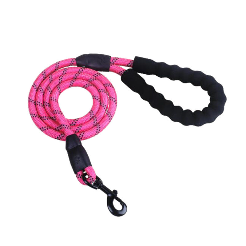HKM-2527933 Reflective Nylon Dog Leash in Multiple Colors and Lengths