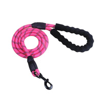 HKM-2527933 Reflective Nylon Dog Leash in Multiple Colors and Lengths