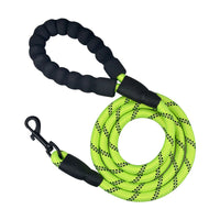 HKM-2527933 Reflective Nylon Dog Leash in Multiple Colors and Lengths