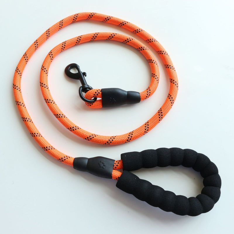 HKM-2527933 Reflective Nylon Dog Leash in Multiple Colors and Lengths