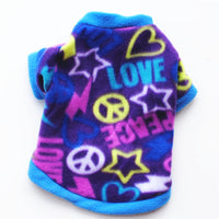 HKM-2528701 Warm Fleece Dog Vest for Autumn and Winter - Casual Style, 100% Cotton, Lightweight and Comfortable