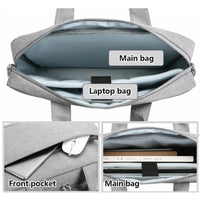 HKM-252947 Men's Unisex Polyester Shockproof Briefcase for Laptops and Computers