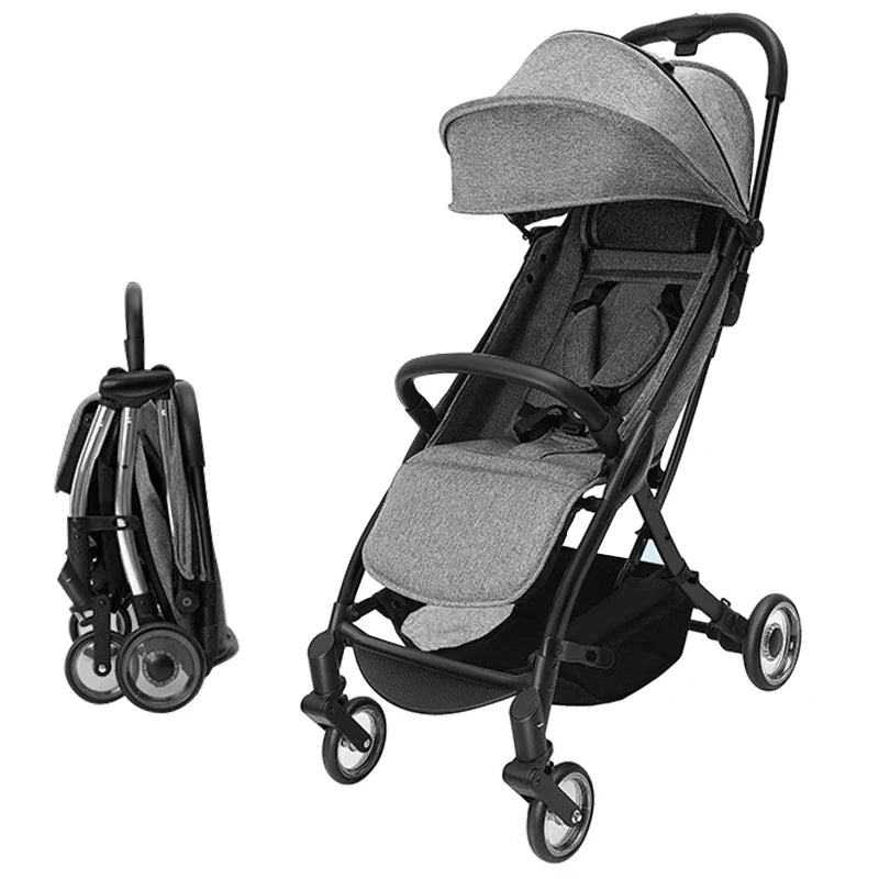 HKM-253075 Lightweight One-Step Folding Custom Pushchair Baby Stroller for Effortless Travel