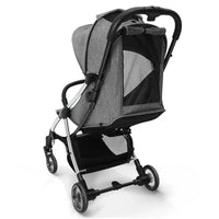 HKM-253075 Lightweight One-Step Folding Custom Pushchair Baby Stroller for Effortless Travel