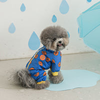 HKM-2532285 Waterproof All-Around Raincoat for Dogs - Available in Blue, Yellow, White, Multiple Sizes