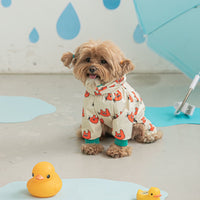 HKM-2532285 Waterproof All-Around Raincoat for Dogs - Available in Blue, Yellow, White, Multiple Sizes