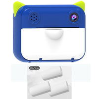 HKM-253267 Rechargeable Thermal Printing Camera for Kids - Photo & Video, Available in Blue, Pink, Red