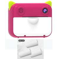 HKM-253267 Rechargeable Thermal Printing Camera for Kids - Photo & Video, Available in Blue, Pink, Red