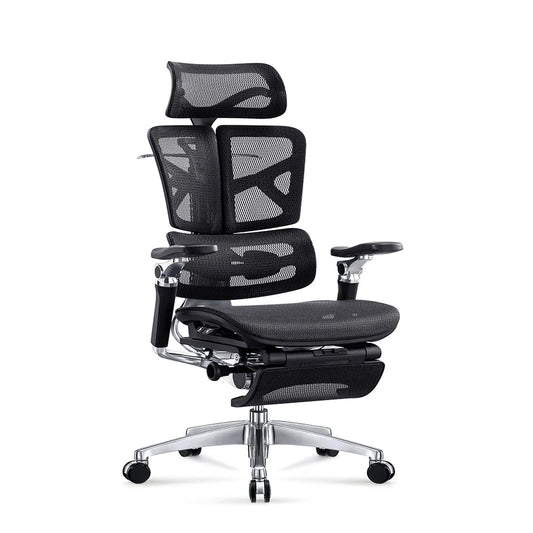 HKM-253331 Ergonomic Reclining Office Chair with Adjustable Lumbar Support and 7D Armrest for Maximum Comfort