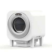 HKM-253331 Smart Self-Cleaning Electric Cat Litter Box with Deodorization and 75L Capacity for Cats Up to 15KG
