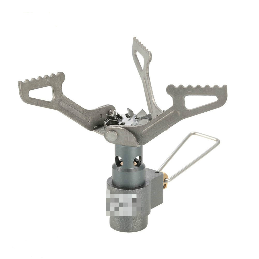 HKM-253395 Portable Gas Camping Stove with 2-Hour Burn Time and Fast Boiling Capability