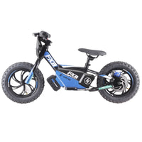 HKM-253459 12 Inch Electric Mini Dirt Bike for Kids, 250W Balance Bike, Aluminum Frame, Ideal for Ages 4-7