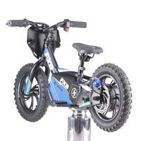 HKM-253459 12 Inch Electric Mini Dirt Bike for Kids, 250W Balance Bike, Aluminum Frame, Ideal for Ages 4-7
