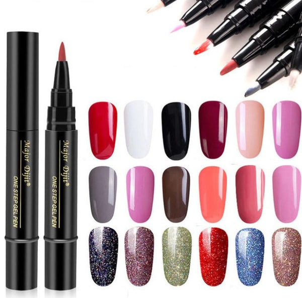 HKM-253523 One-Step Nail Polish Gel Pen – Long-Lasting, Odorless & Easy to Remove