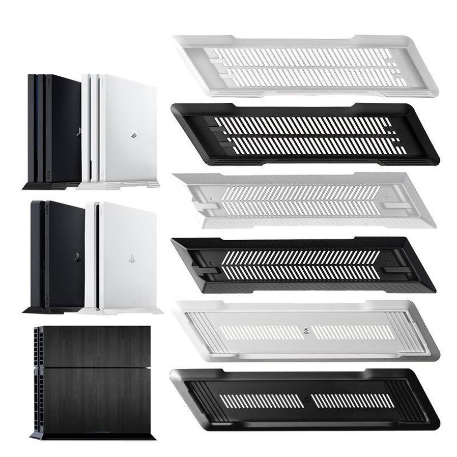 HKM-253715 PS4 Slim Console Bracket for Enhanced Stability and Support - Compatible with PS4/PS4 PRO