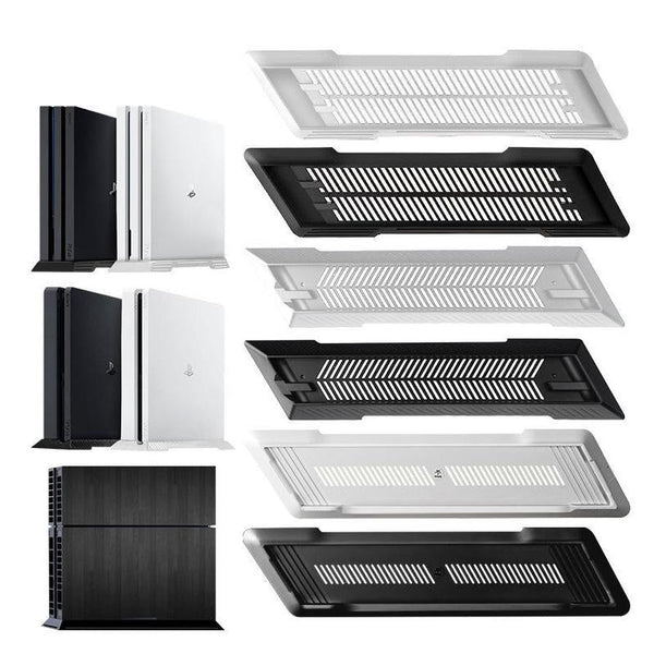 HKM-253715 PS4 Slim Console Bracket for Enhanced Stability and Support - Compatible with PS4/PS4 PRO