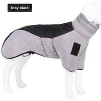 HKM-2539325 Waterproof Reflective Large Dog Winter Coat for Cold Weather and Snow