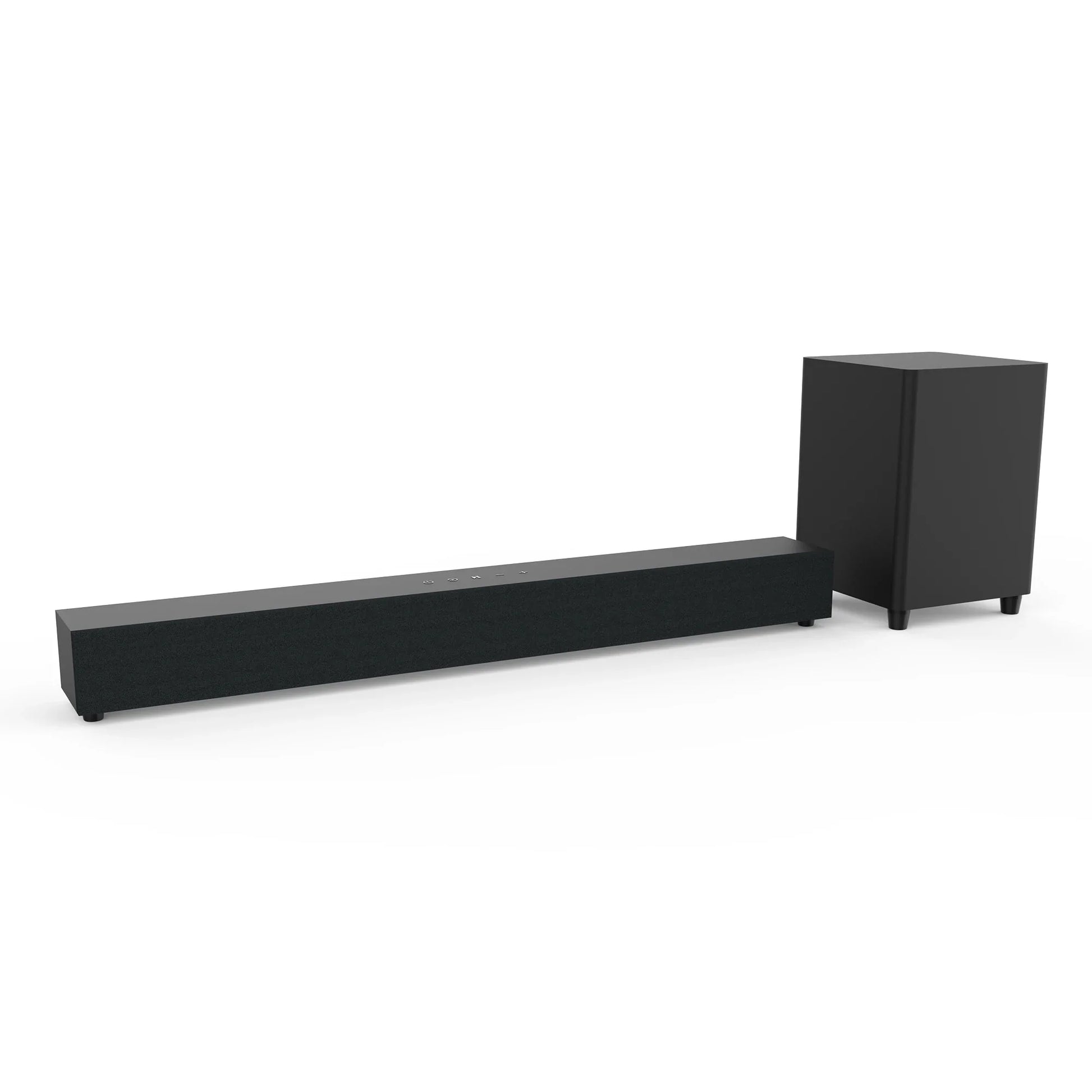 HKM-254035 Home Theatre 2.1CH Soundbar System with Wireless Subwoofer, 60W Output, HDMI/Optical/AUX Connectivity, Remote Control Included