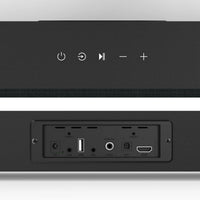 HKM-254035 Home Theatre 2.1CH Soundbar System with Wireless Subwoofer, 60W Output, HDMI/Optical/AUX Connectivity, Remote Control Included