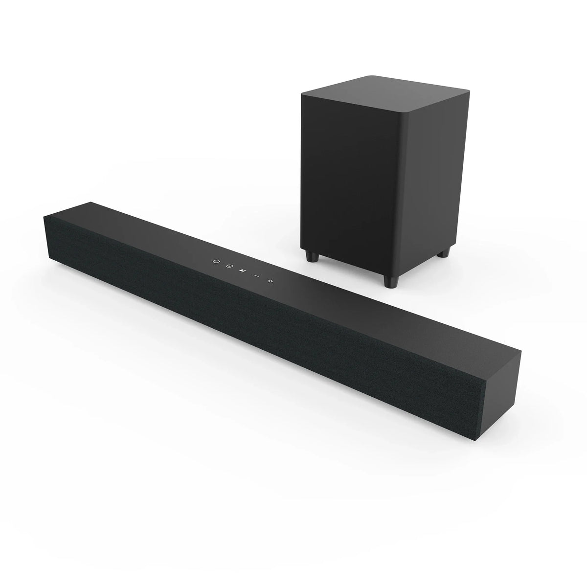 HKM-254035 Home Theatre 2.1CH Soundbar System with Wireless Subwoofer, 60W Output, HDMI/Optical/AUX Connectivity, Remote Control Included