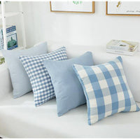 HKM-254099 Scandinavian-Style Pillowcase Collection in Multiple Colors and Patterns - 45x45cm & 30x50cm Options