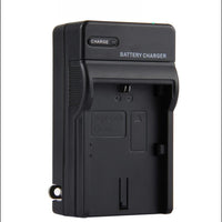 HKM-254099 Vertical USB Charger for Digital Camera - Three-Slot Design, Micro-USB Input, Compact and Efficient Charging Solution