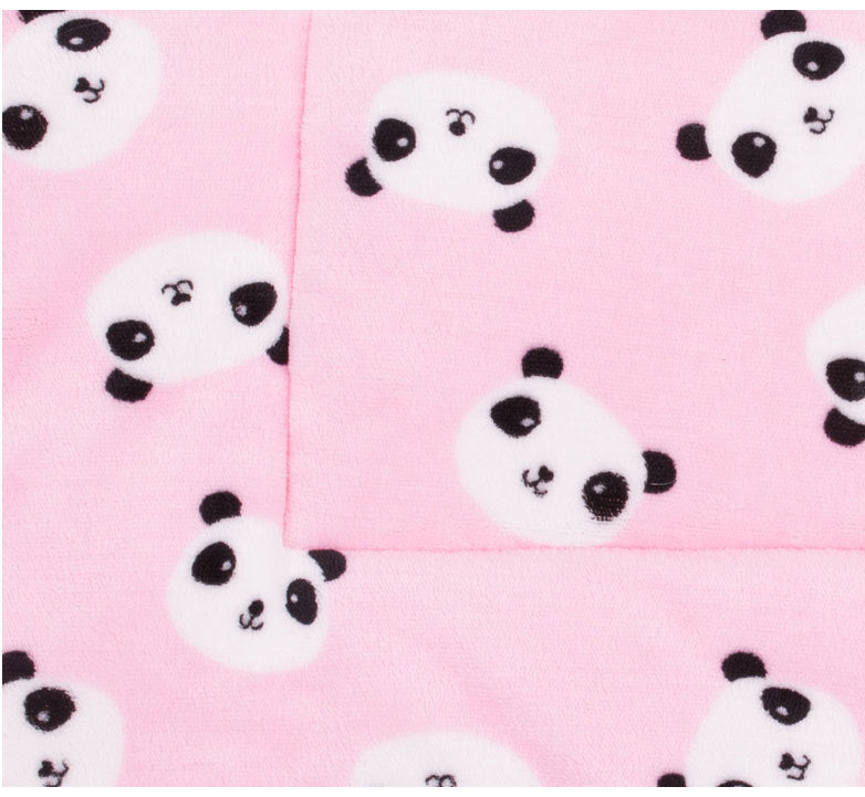 HKM-2541501 Cute Cartoon Lamb Cashmere and Flannel Universal Dog Mat