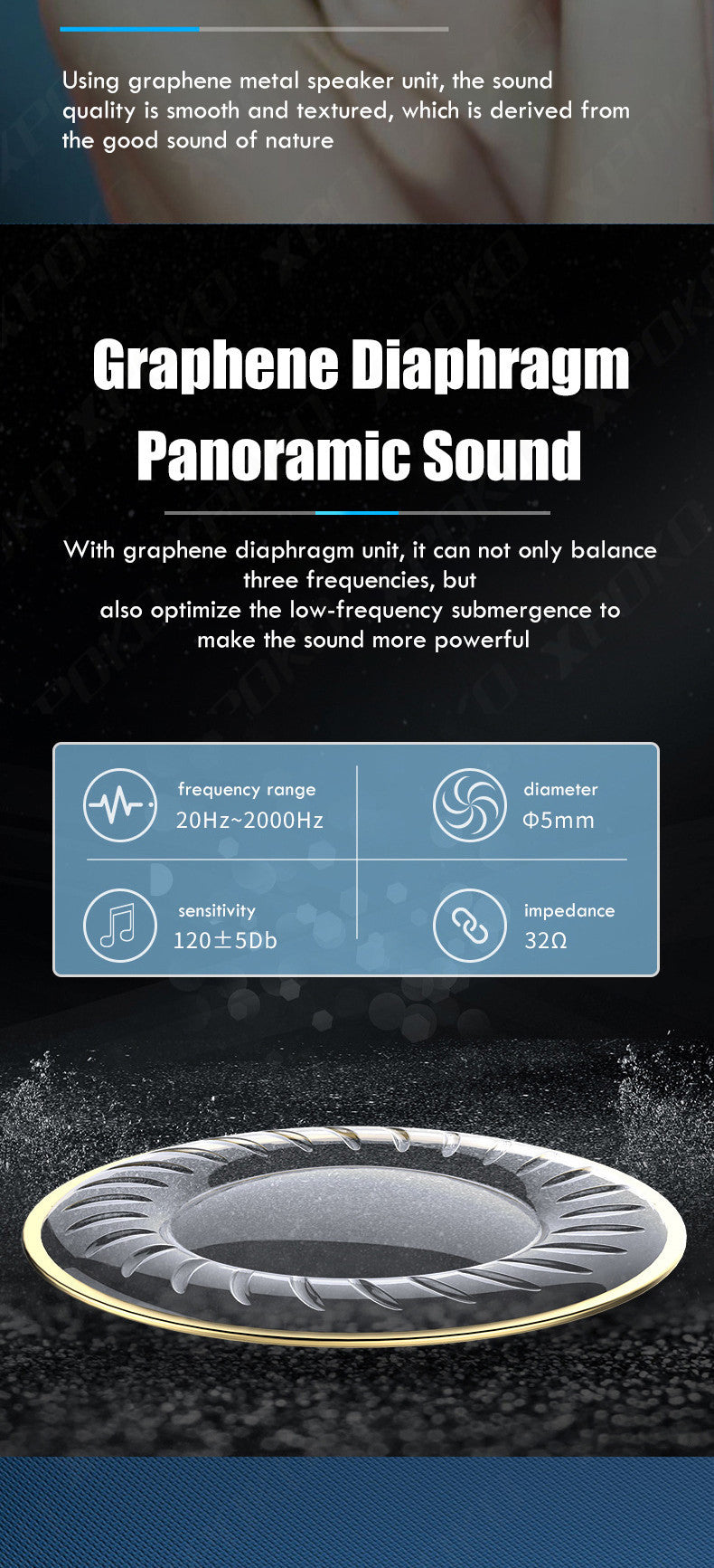 HKM-254227 Wireless Bluetooth Headset with Digital Display and Multi-Function Connectivity