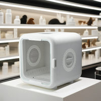 HKM-254291 Eco-Friendly Automatic Pet Hair Dryer Box for Small Animals and Cats, Low Noise Design - 43x47x47 CM