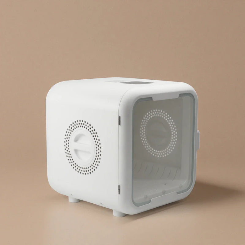 HKM-254291 Eco-Friendly Automatic Pet Hair Dryer Box for Small Animals and Cats, Low Noise Design - 43x47x47 CM