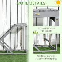 HKM-2543293 Chicken Activity Center with Swings, Perches, and Ladder for Enhanced Hen Wellbeing