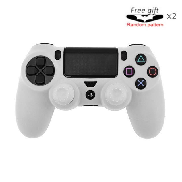 HKM-254355 PS4 Series Silicone Handle Protective Cover in Pure Color Camouflage