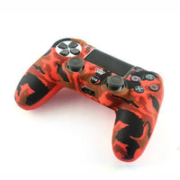 HKM-254355 PS4 Series Silicone Handle Protective Cover in Pure Color Camouflage