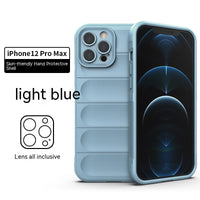HKM-254419 Lightweight Drop-Resistant TPU Mobile Phone Case for Vivo Models - Shockproof and Anti-Fingerprint Design