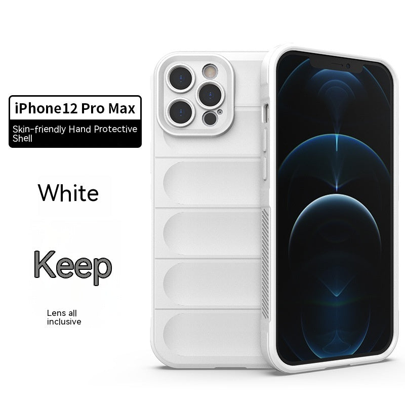 HKM-254419 Lightweight Drop-Resistant TPU Mobile Phone Case for Vivo Models - Shockproof and Anti-Fingerprint Design