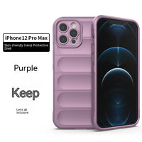 HKM-254419 Lightweight Drop-Resistant TPU Mobile Phone Case for Vivo Models - Shockproof and Anti-Fingerprint Design