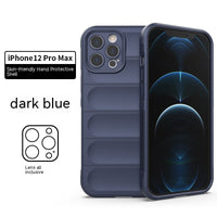 HKM-254419 Lightweight Drop-Resistant TPU Mobile Phone Case for Vivo Models - Shockproof and Anti-Fingerprint Design
