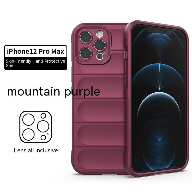 HKM-254419 Lightweight Drop-Resistant TPU Mobile Phone Case for Vivo Models - Shockproof and Anti-Fingerprint Design