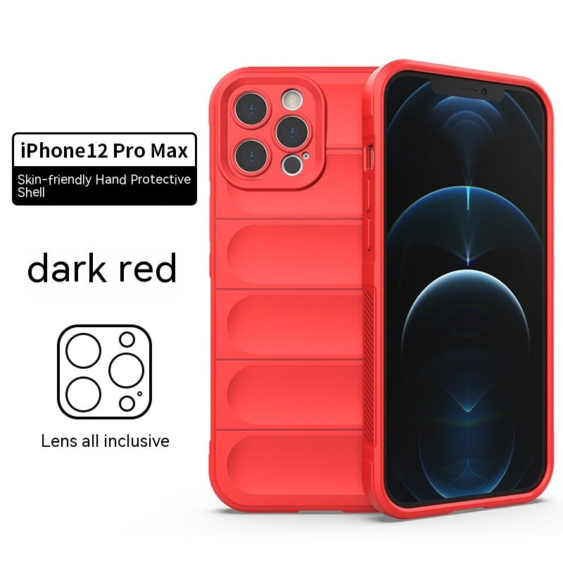 HKM-254419 Lightweight Drop-Resistant TPU Mobile Phone Case for Vivo Models - Shockproof and Anti-Fingerprint Design