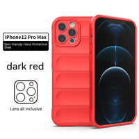 HKM-254419 Lightweight Drop-Resistant TPU Mobile Phone Case for Vivo Models - Shockproof and Anti-Fingerprint Design