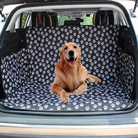 HKM-2544445 Waterproof Dog Car Mat with Paw Print Design for SUV Trunk Protection
