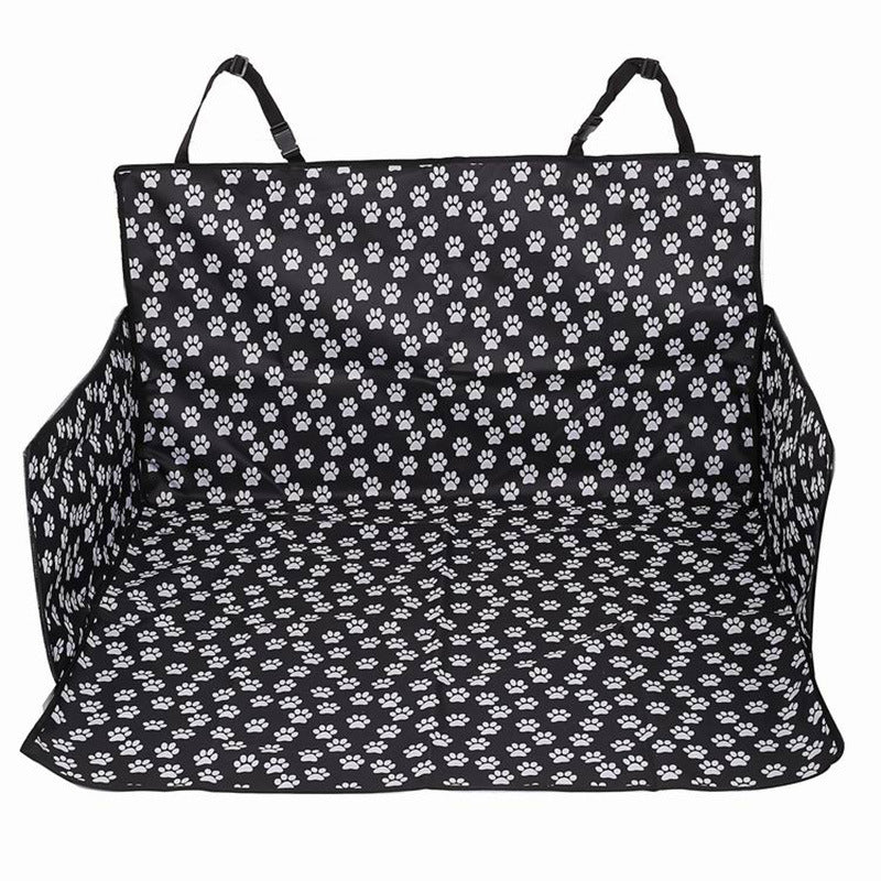 HKM-2544445 Waterproof Dog Car Mat with Paw Print Design for SUV Trunk Protection