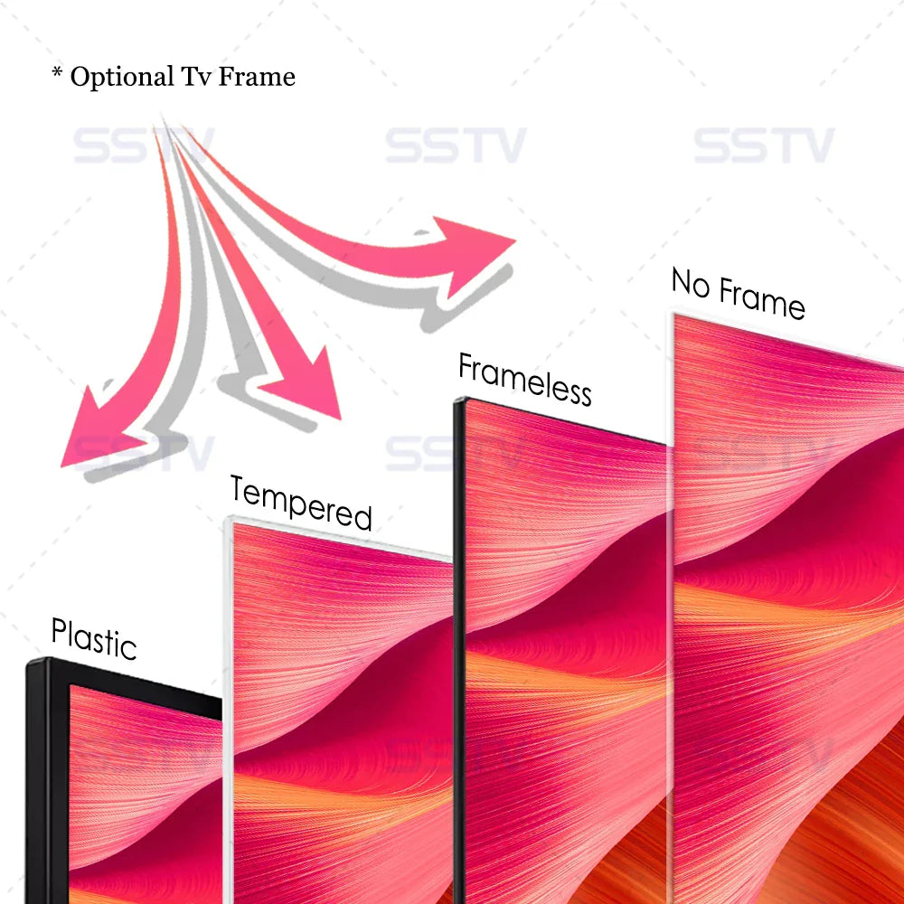 HKM-254547 43-Inch 4K UHD HDR LED Smart TV with LCD Screen