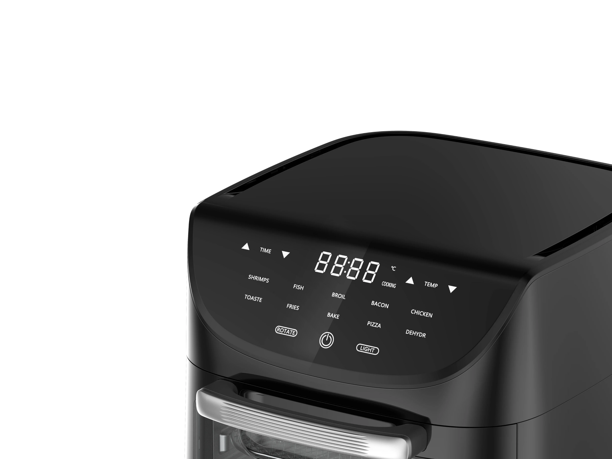 HKM-254611 9L Digital Air Fryer Oven with One-Touch Control for Oil-Free Cooking of French Fries and More