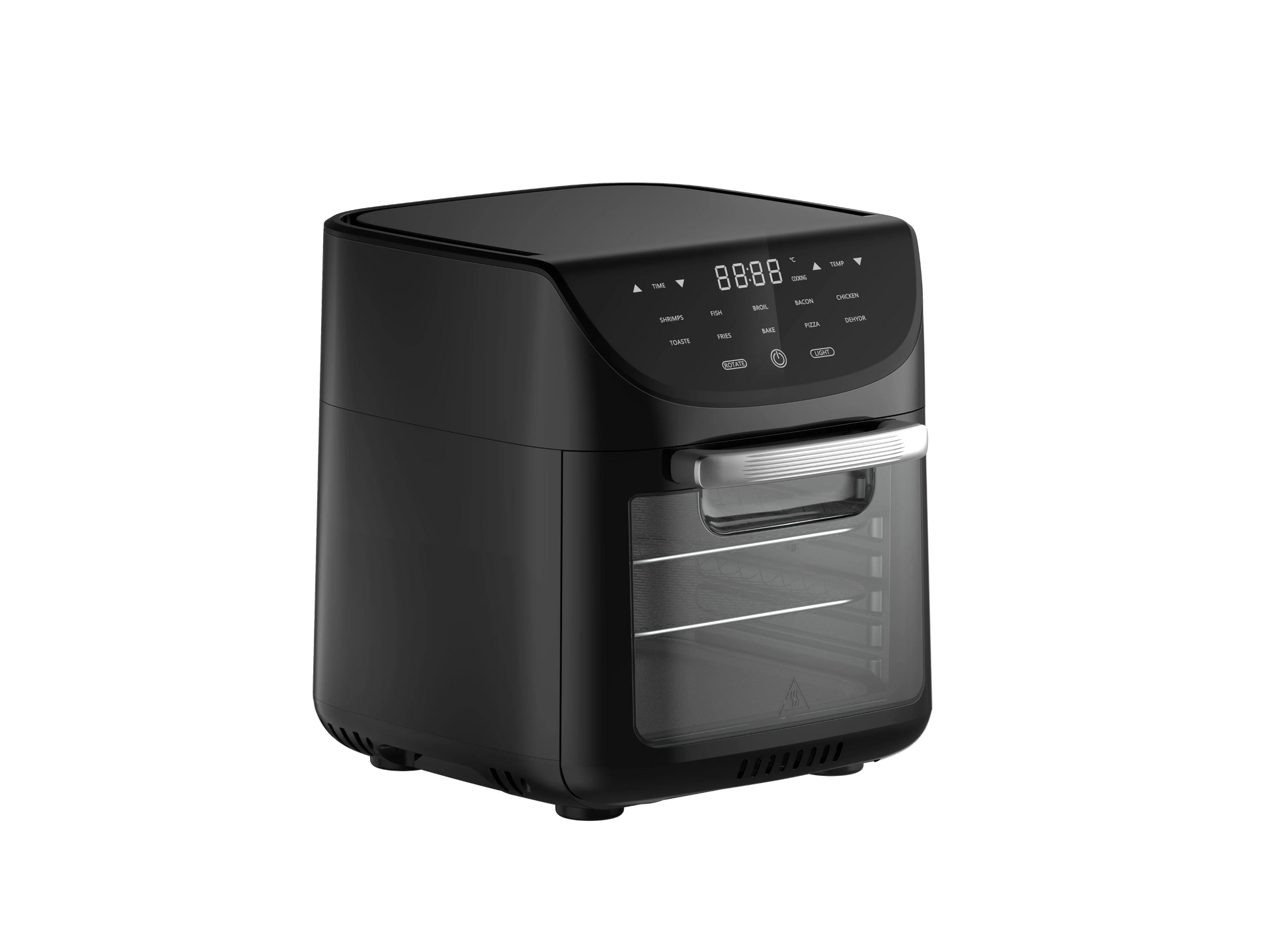 HKM-254611 9L Digital Air Fryer Oven with One-Touch Control for Oil-Free Cooking of French Fries and More