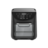 HKM-254611 9L Digital Air Fryer Oven with One-Touch Control for Oil-Free Cooking of French Fries and More